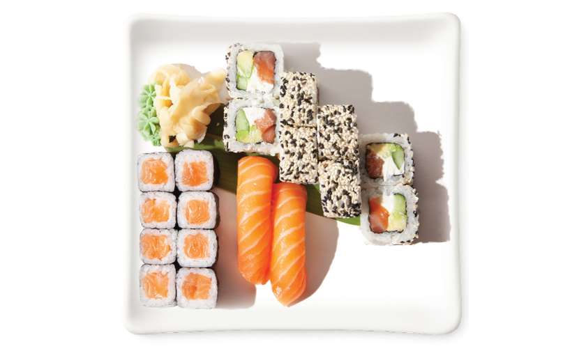 Суши сет "ЛОСОСЬ" (18 шт.)