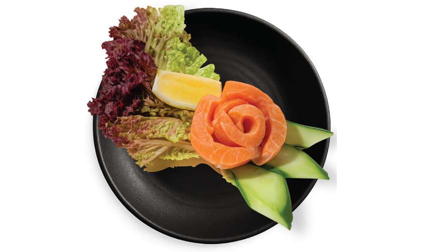 Сашими "КОПЧЕНЫЙ ЛОСОСЬ" 4 шт.