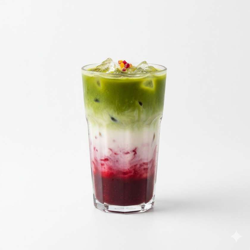 Iced Puree Matcha Latte