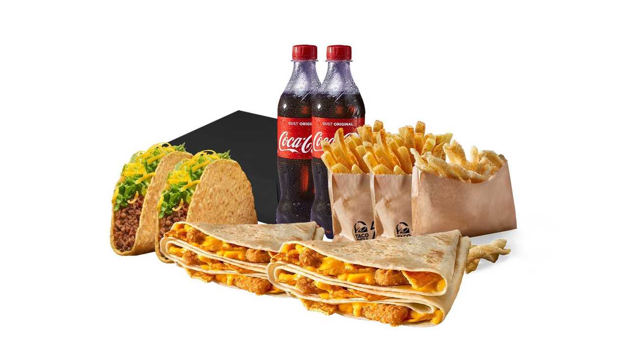 Double Box Izzy Cheezy (preț fără băuturi)