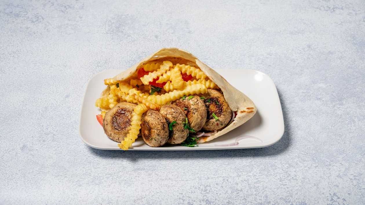 Μανιτάρια σε Κυπριακή Πίτα