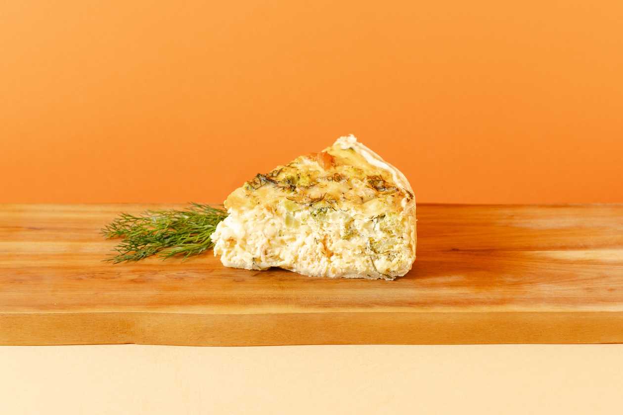 Suitsulõhe-forelli quiche