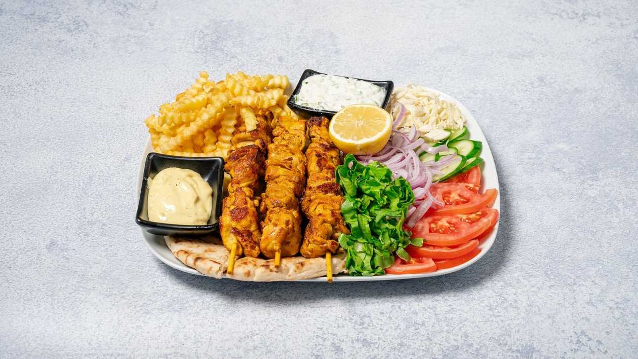 Μερίδα Σουβλάκι Κοτόπουλο