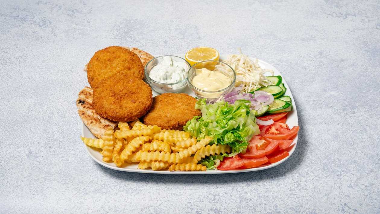 Μερίδα Μπιφτέκια Λαχανικών