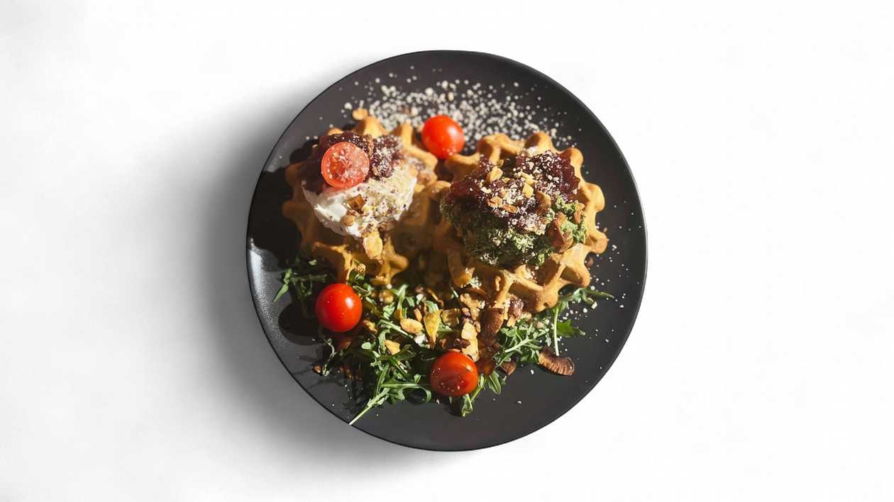 Chickpea Flour Waffles (formerly Omelette)