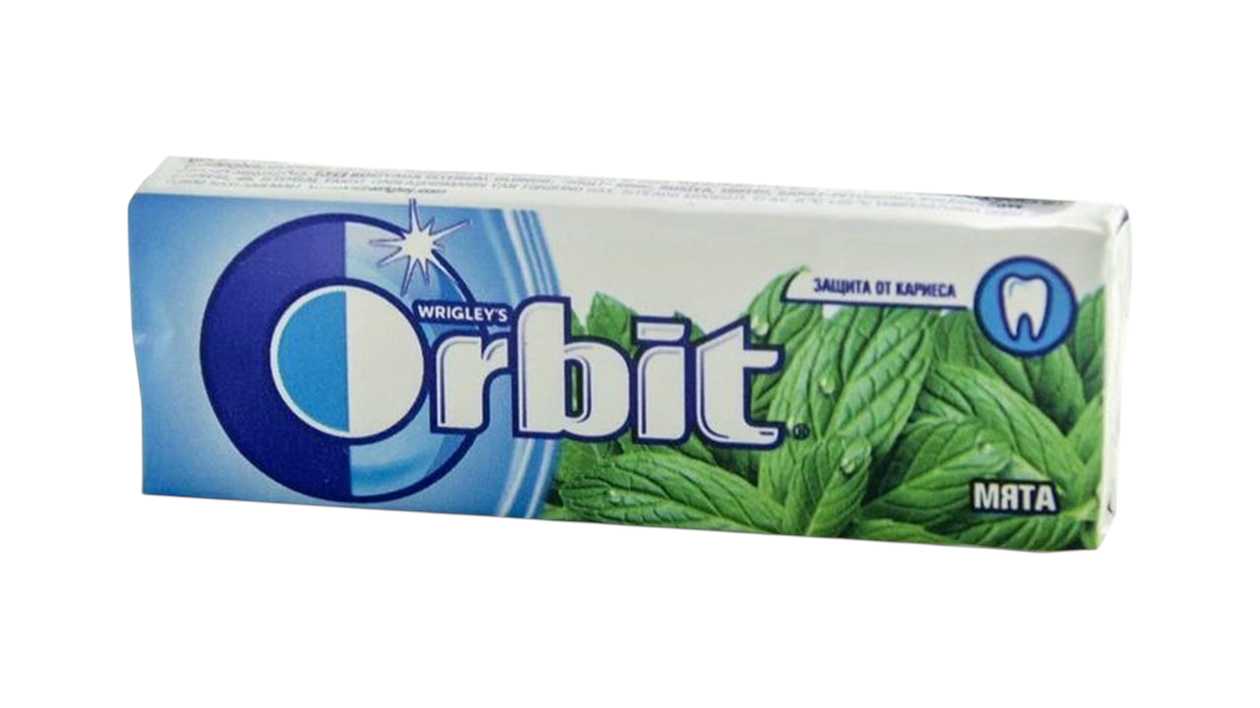 Chewing Gum Orbit Bitter Mint 14 G