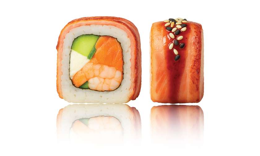 "БЭКОН САКЕ" кабури маки 8 шт.