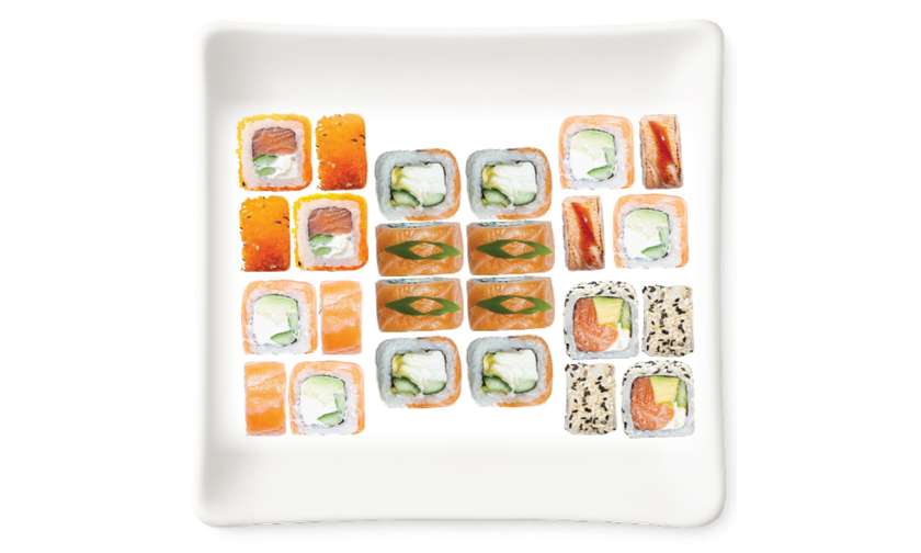 Суши сет "ФИЛАДЕЛЬФИЯ" (24 шт.)