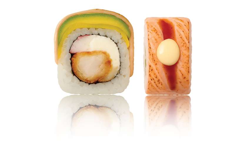 "Хрустящий ОГОНЬ" кабури маки 8 шт.