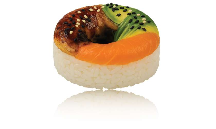 Донат "Унаги Саке" 2 шт.