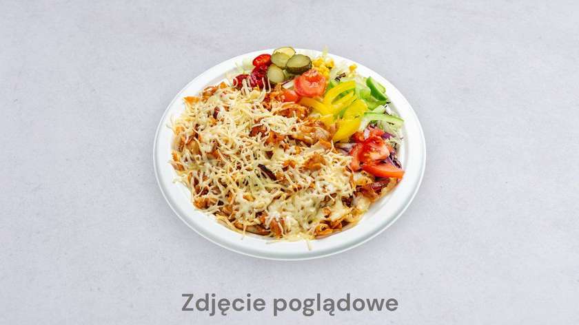 Kebab Plate with Cheese