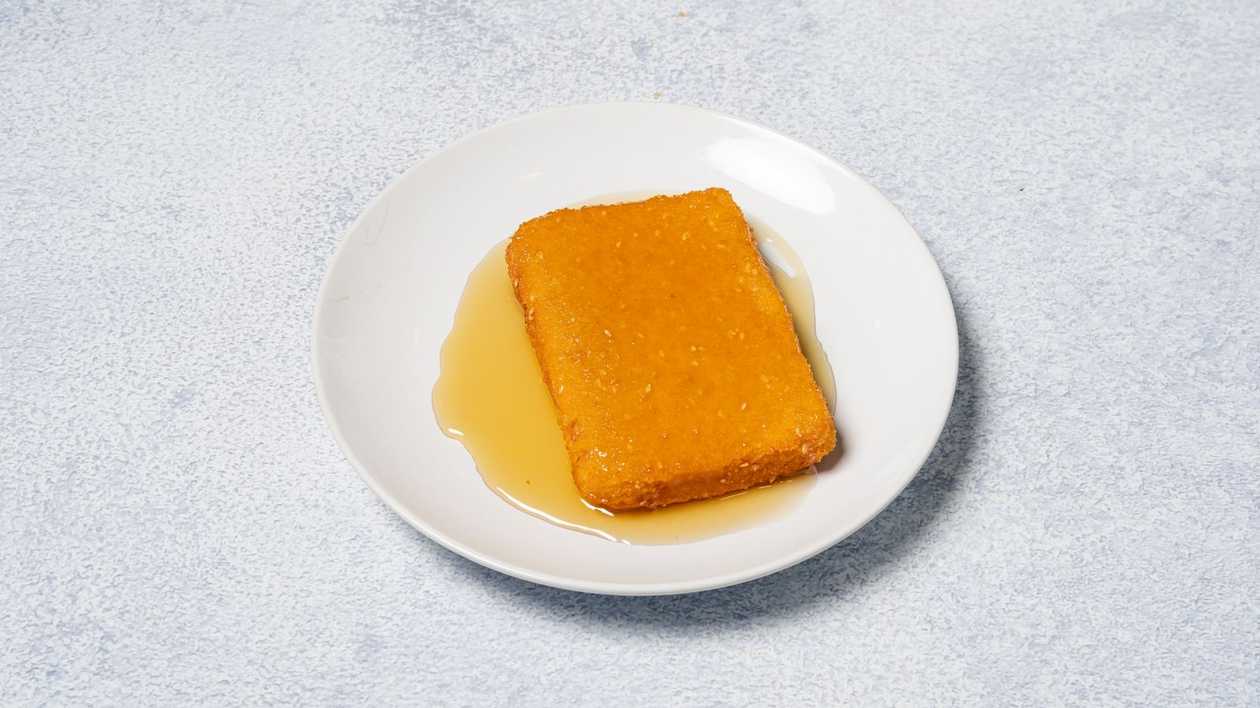 Φέτα Τηγανητή με Μέλι