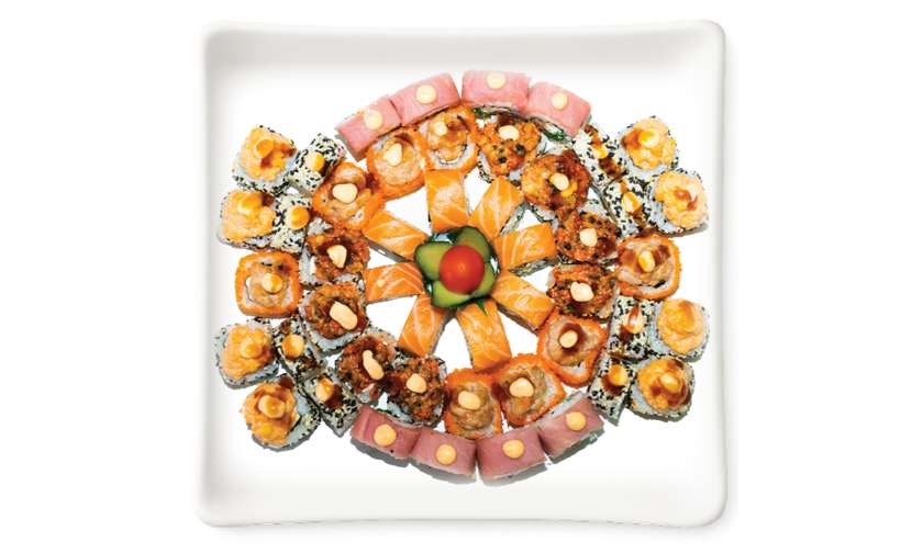 Суши сет "SANTORYU" (48 шт.) 3+3