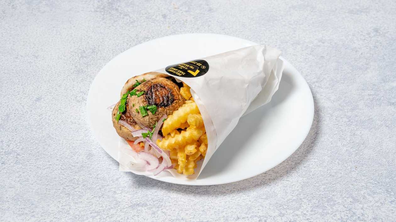 Μανιτάρια σε Ελληνική Πίτα