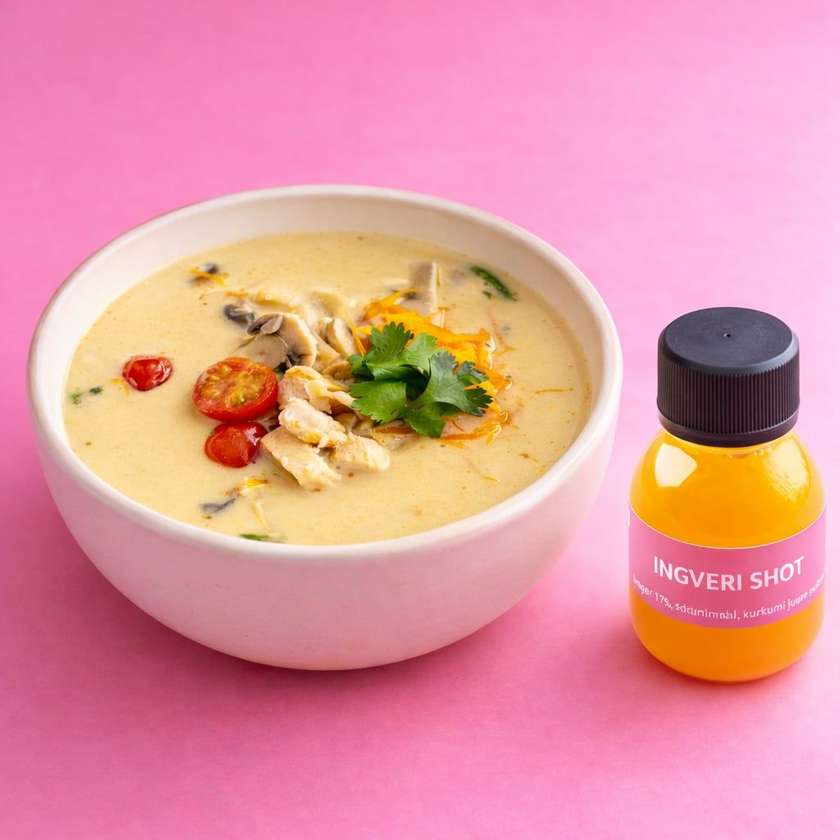 Tom Kha supp + TASUTA ingverishot