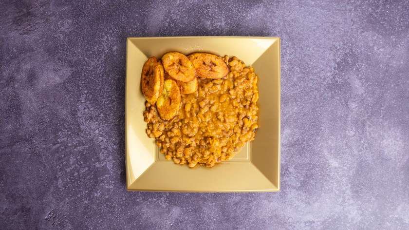 Beans and Fried Plantains