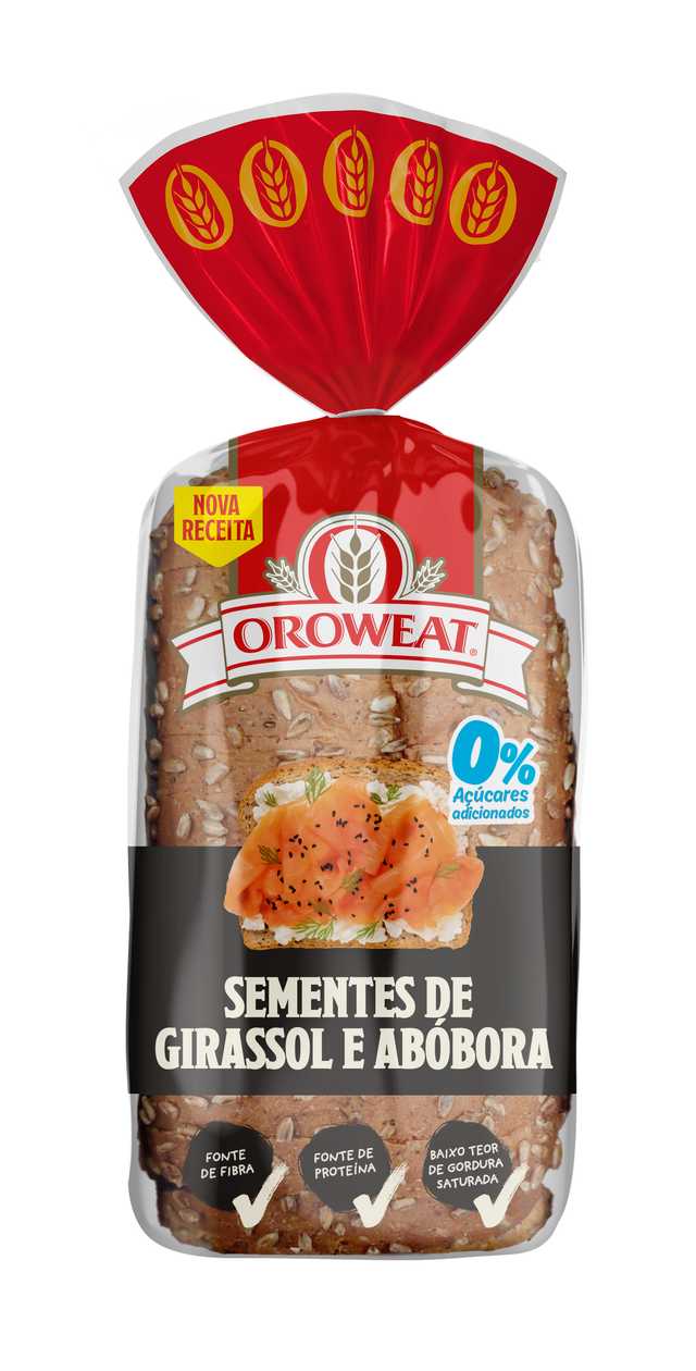 Pão Sementes de Girassol e Abóbora Oroweat 550g