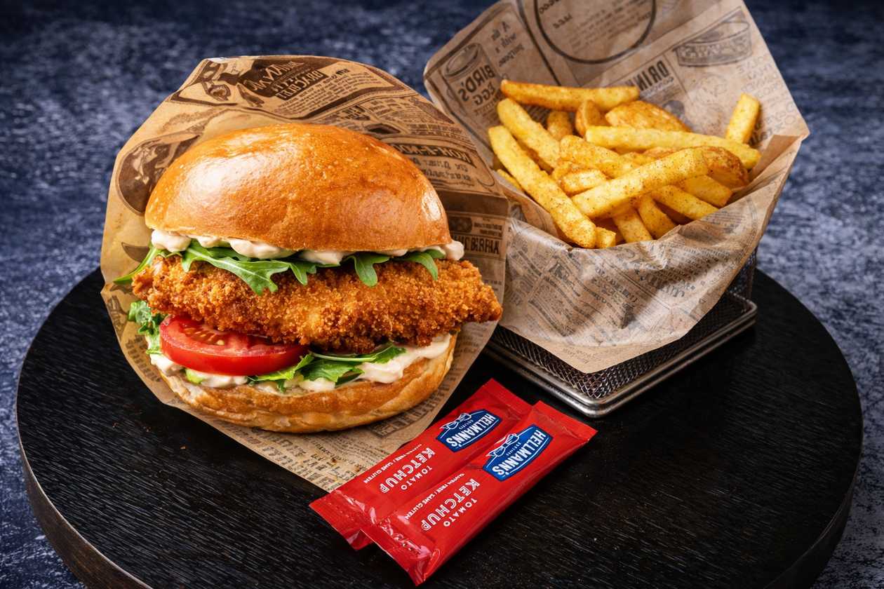 Fish burger (Combo)