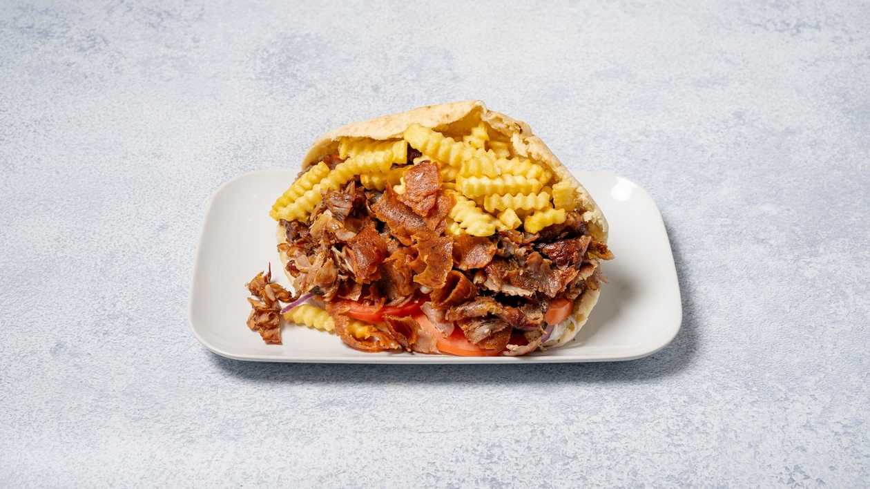 Μιξ Γύρος σε Κυπριακή Πίτα