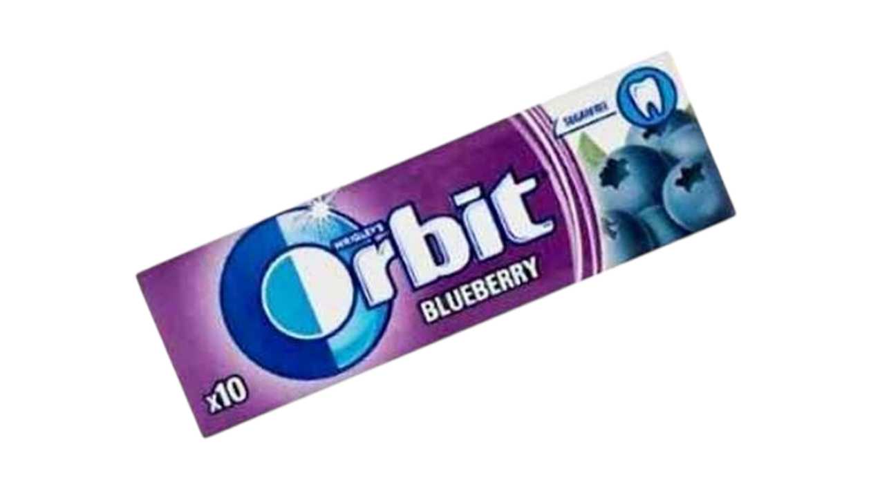 Chewing Gum Orbit Blueberry 14 G