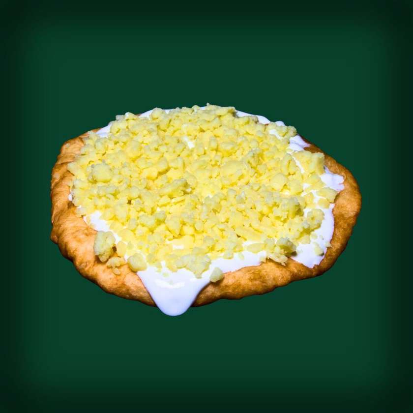 Langos cu Smantana si Branza Burduf 240g
