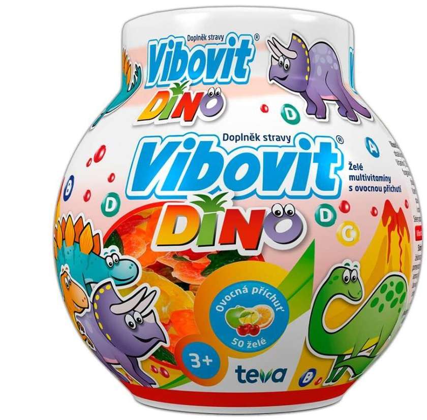 Vibovit Dino Jelly Candies Multivitamins 50pcs