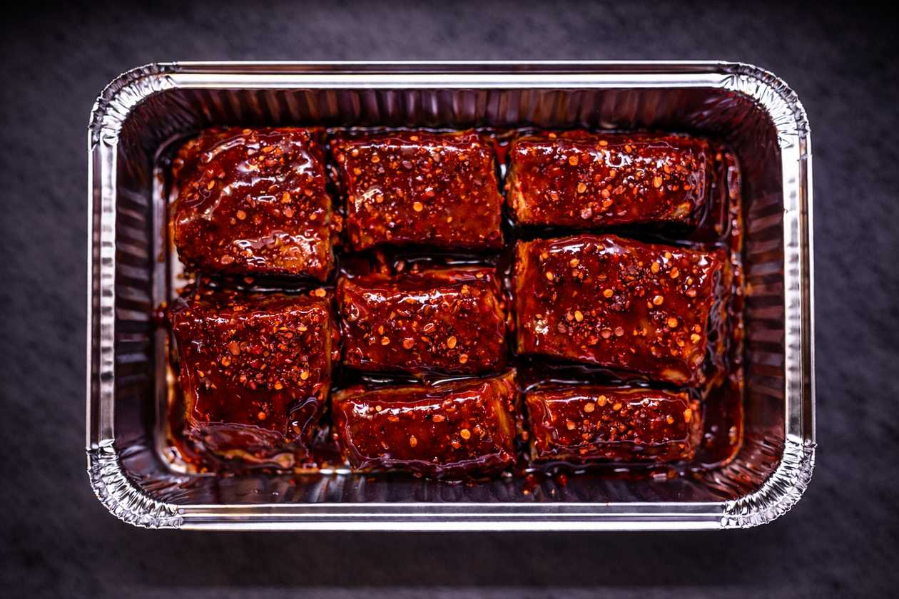 🇮🇳🔥 Ribs Indian Street Madras Curry 0,65 kg