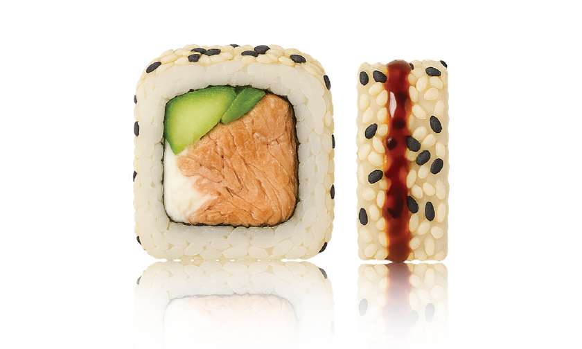 Урамаки "ТЕРИЯКИ ЛОСОСЬ" 8 шт.