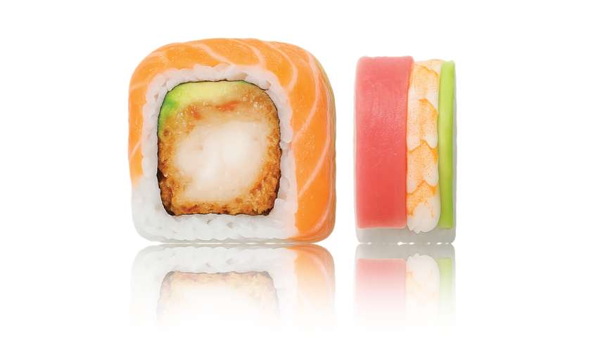 "Хрустящая РАДУГА" кабури маки 8 шт.