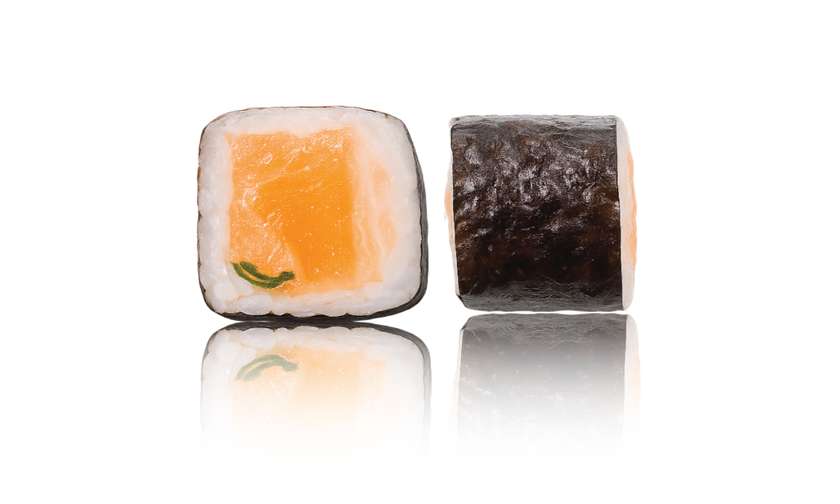 Хосомаки "САКЕ ЗЕЛЕНЫЙ ЛУК" 8 шт.