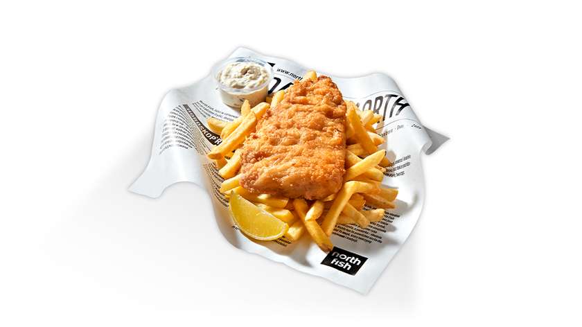 Classic Fish & Chips with Black Cod