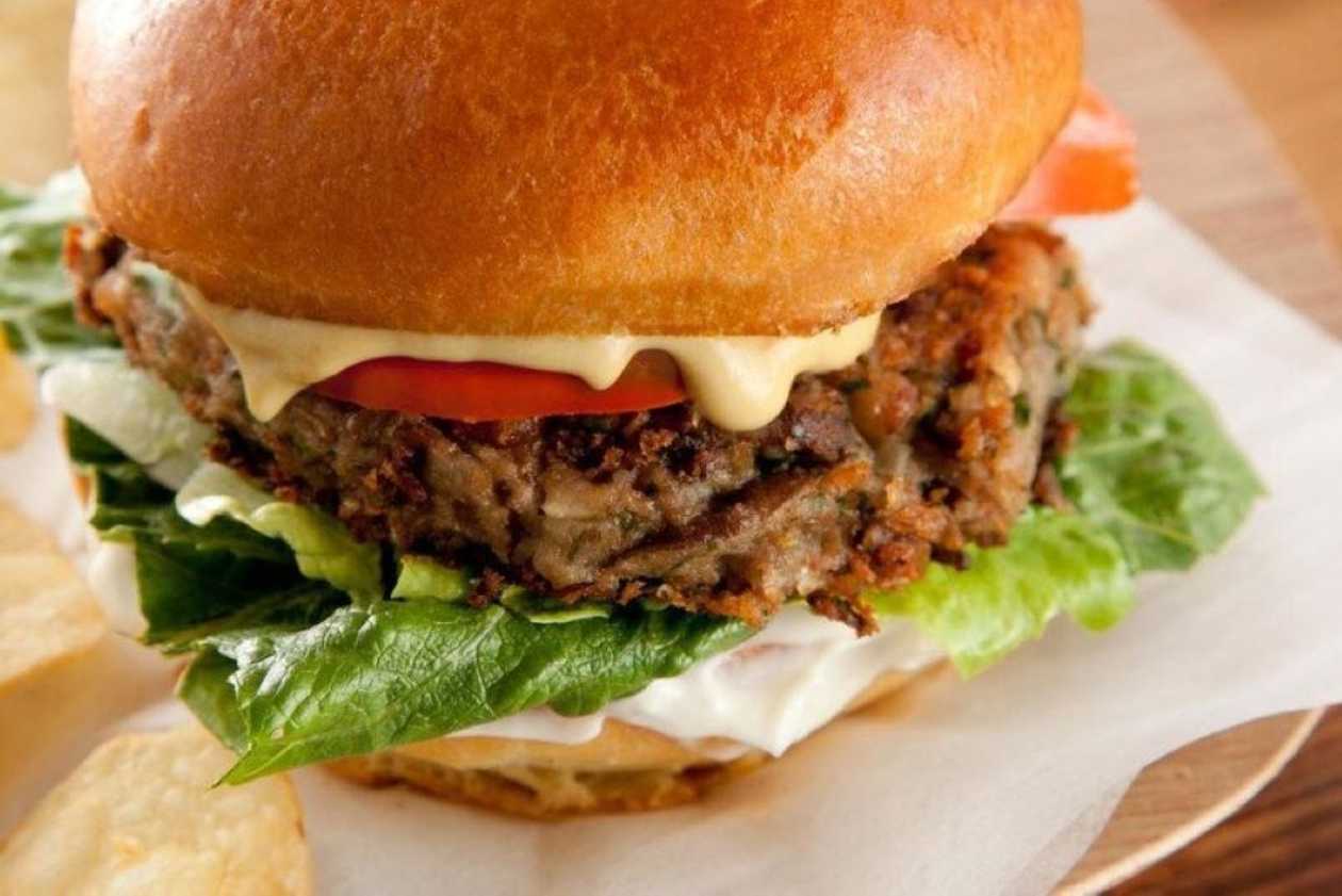 Veģetārais burgers