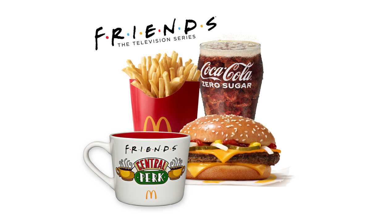 Large Royal Cheese Meal + Friends Mug