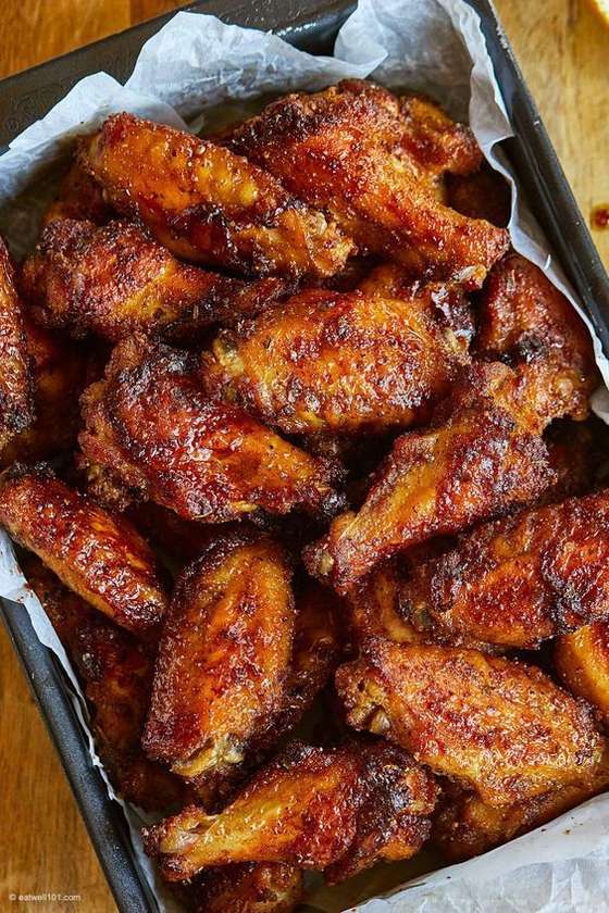 Plain Crispy Chicken Wings (4)