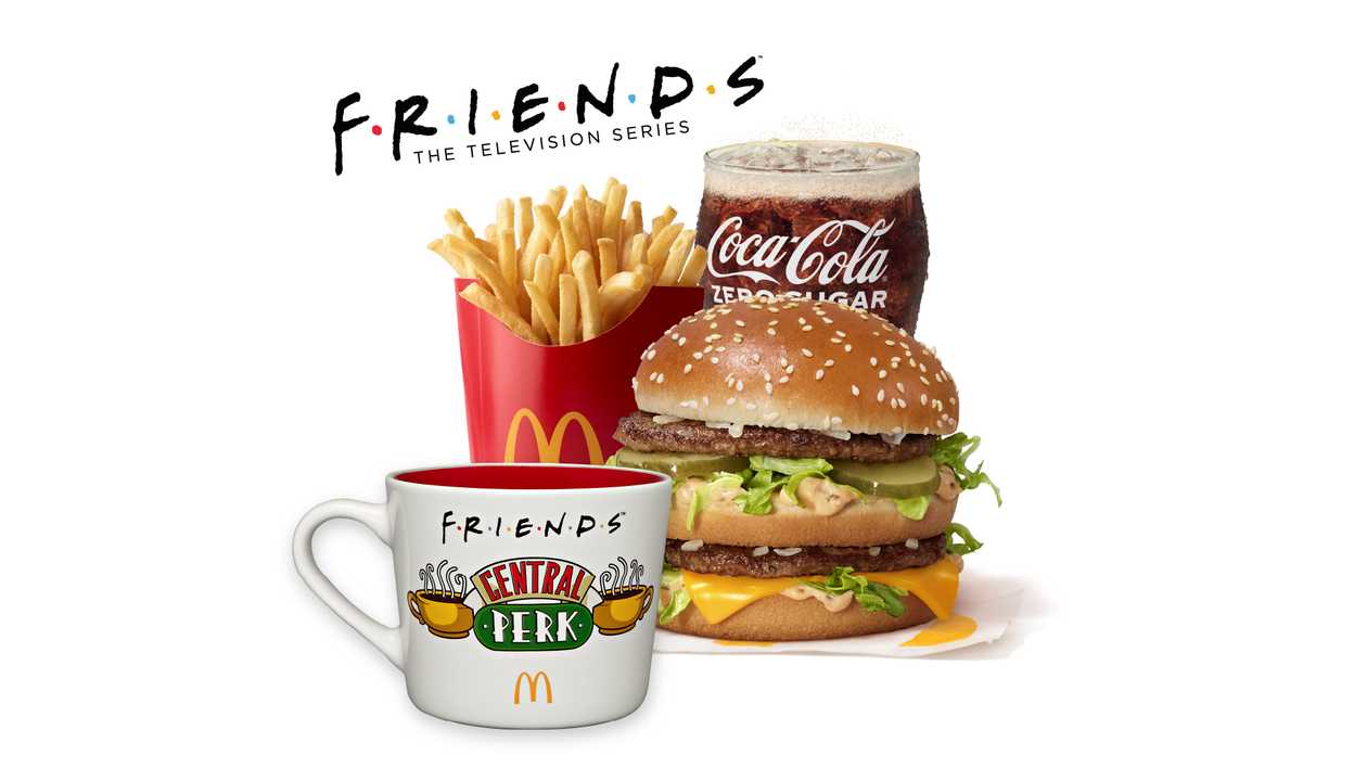 Large Big Mac Meal + Friends Mug