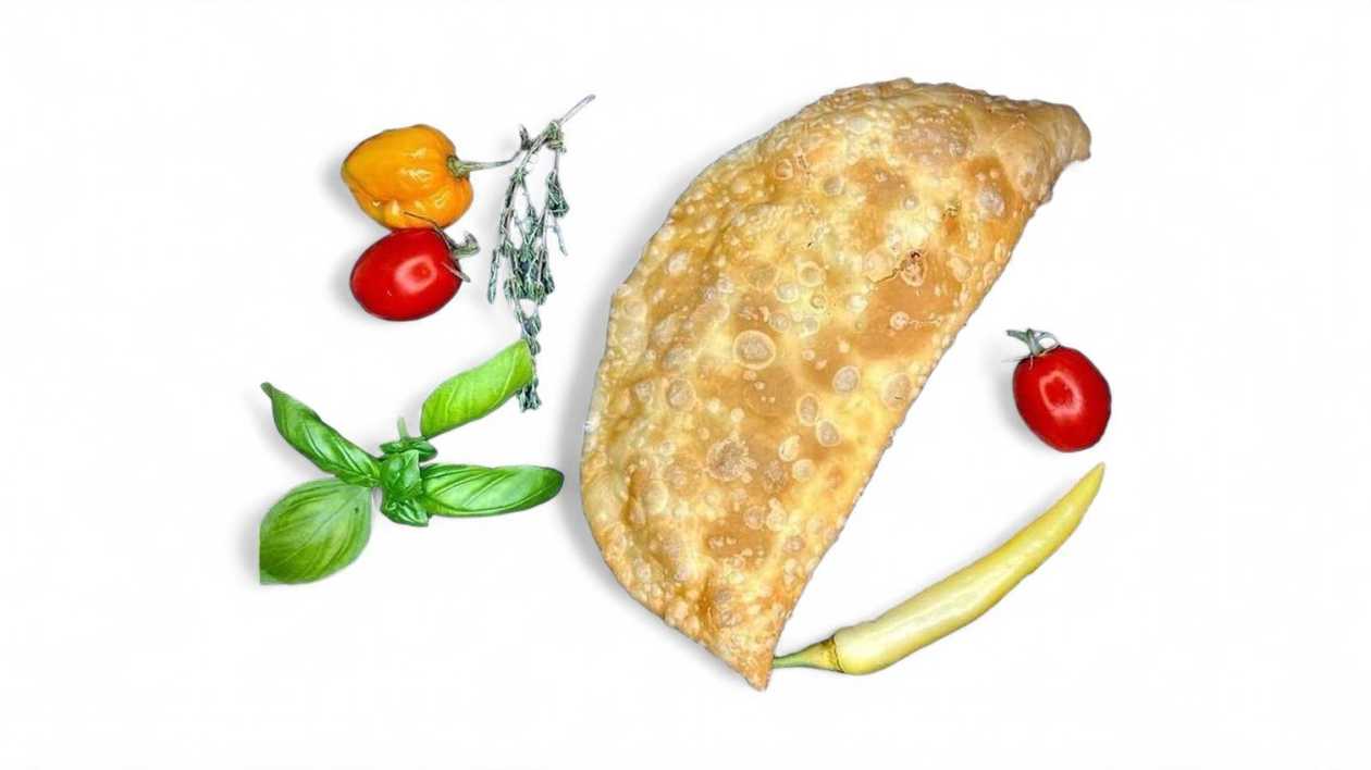 Čebureks ar malto gaļu