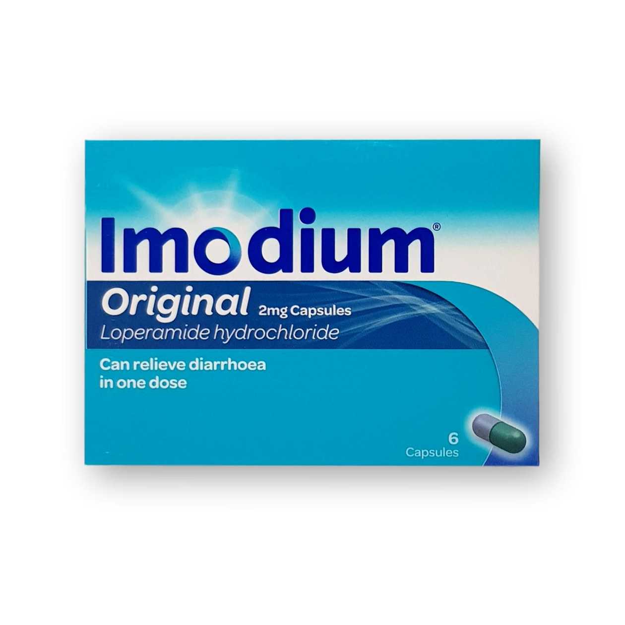 Imodium Original 2mg Caps (6 Doses)