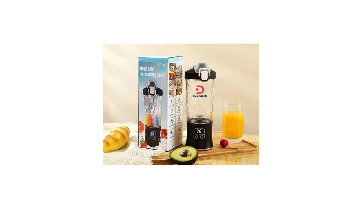 #642Q14B#HP-09®Ice-Crushing Juicer Handheld blender – Black