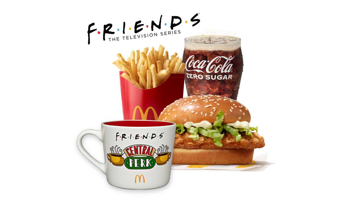 Large McChicken Meal + Friends Mug