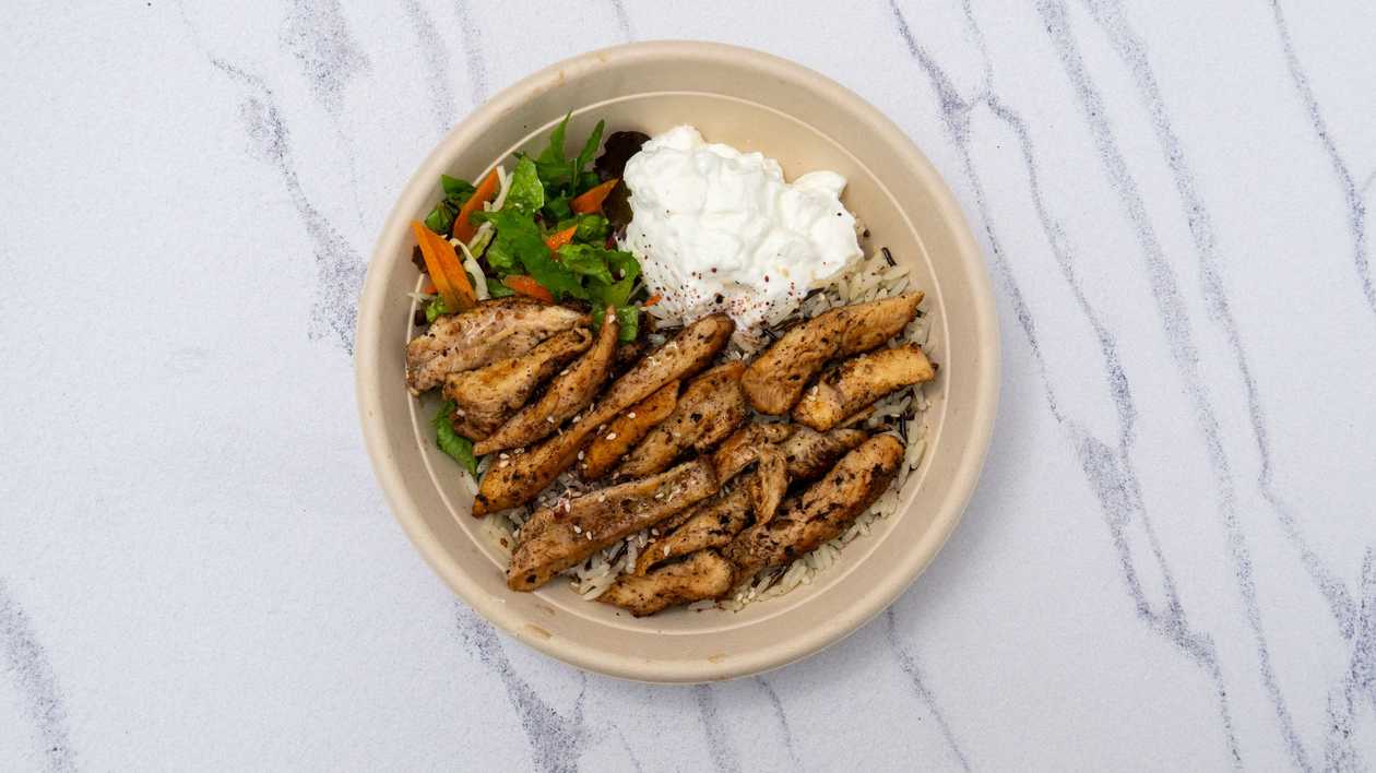 Chicken Breast, Rice, Greek Yoghurt & Mix Salad
