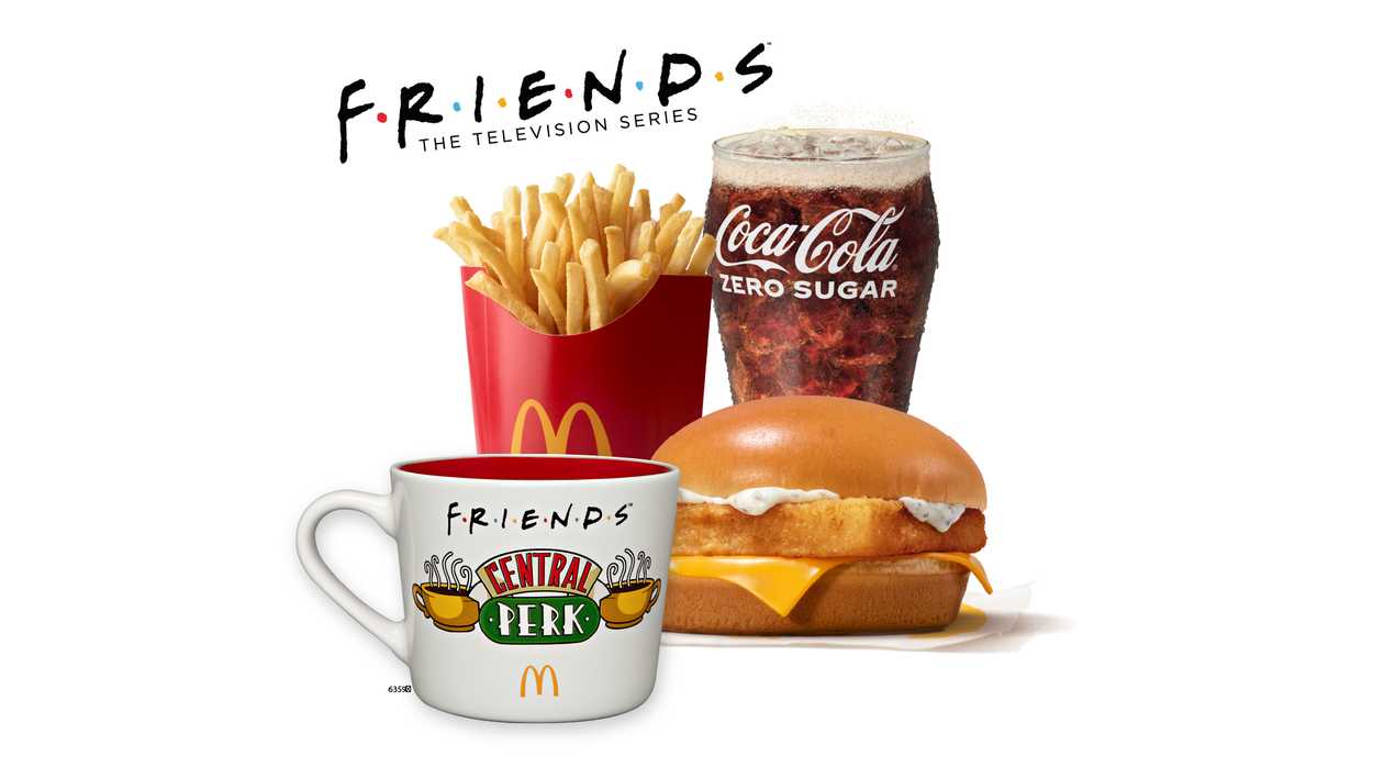 Large Filet-O-Fish Meal + Friends Mug