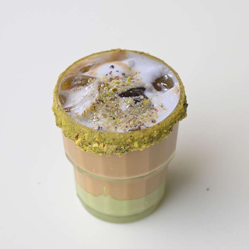Iced Pistachio Latte