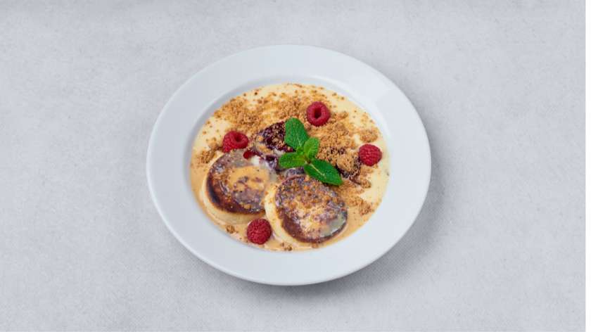 SYRNIKI Z KREMEM WANILIOWYM