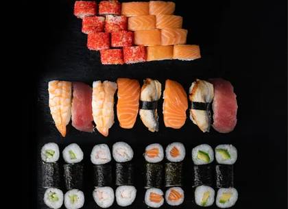 N18. Sushi set 56ks