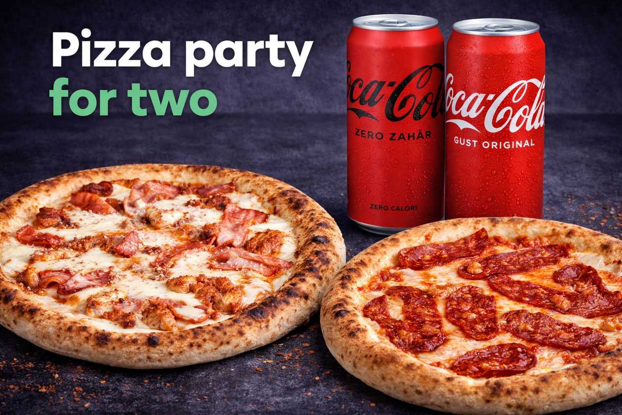Party Pizza for Two