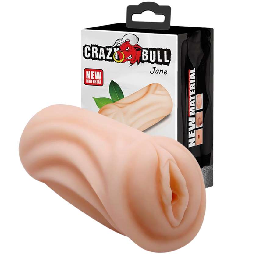 CRAZY BULL Jane - Vaginal Masturbator for Men (13.5 cm)
