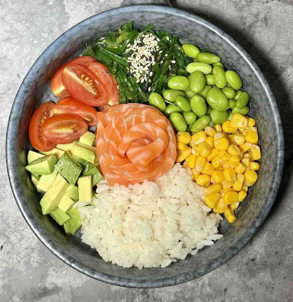 Poke Salmon