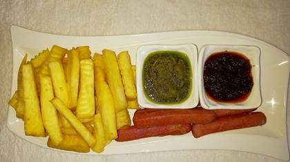 Fried Yam Chips