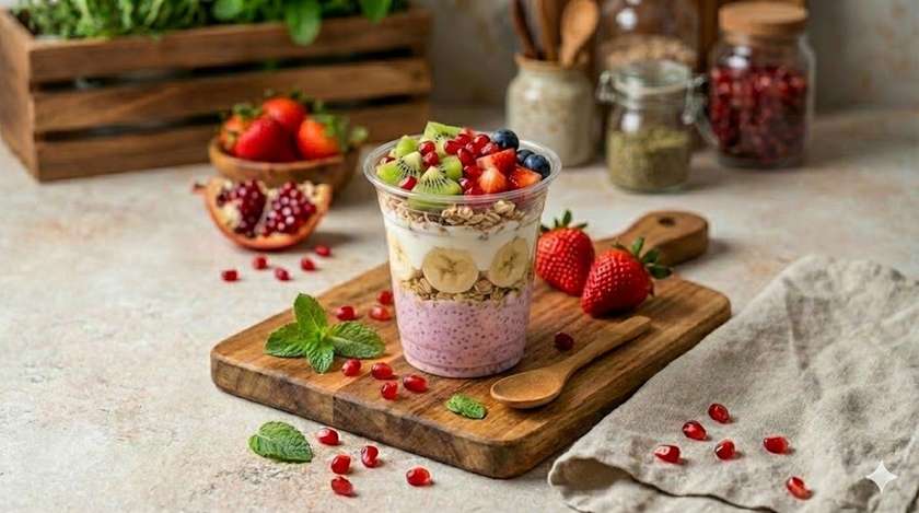 Külluslik chia-jogurti tops