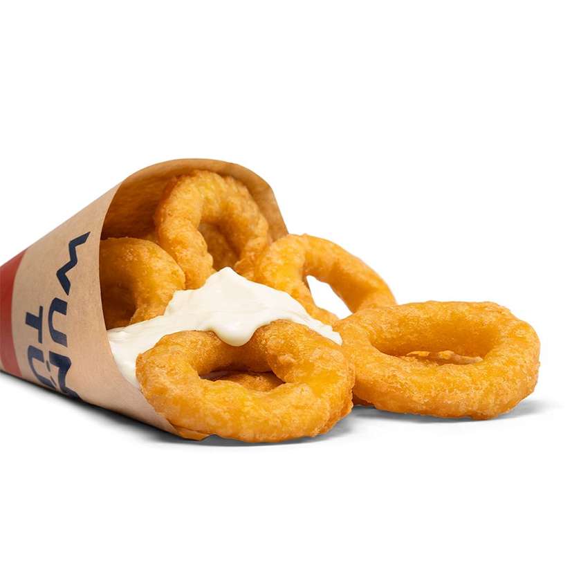 Calamari rings – 8 pieces (individual portion)